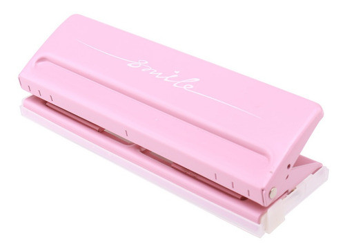 Puncher Perfurador De Mesa Ajustável De 6 Furos Para A4 A5 A 0