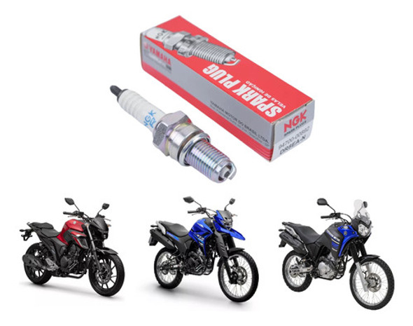 Vela Ignicao Yamaha Fazer Ys 250 2013 A 2017 0