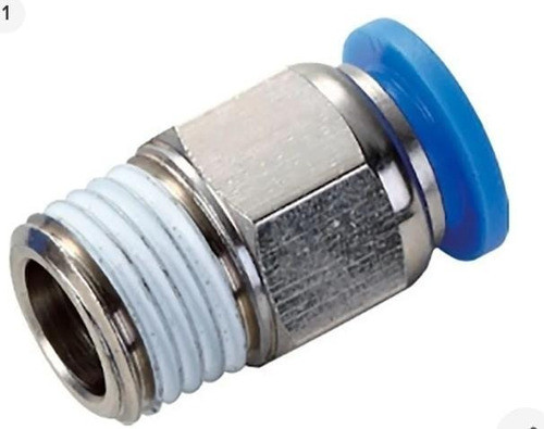 Conexõe Pneumática Engate  Reta Macho 1/4 X 8mm Bsp 5pcs 0