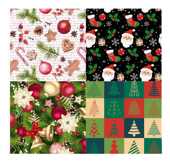 10 Papel Afiche Regalo Navidad 70x100 Cm- Exc. Calidad 0