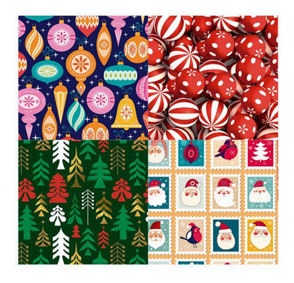 10 Papel Afiche Regalo Navidad 70x100 Cm- Exc. Calidad 1