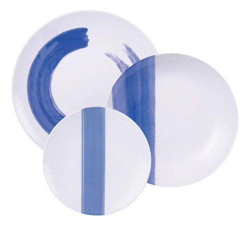 Prato Fundo 22cm Porcelana Decorada Soho Tramontina Sopa 1