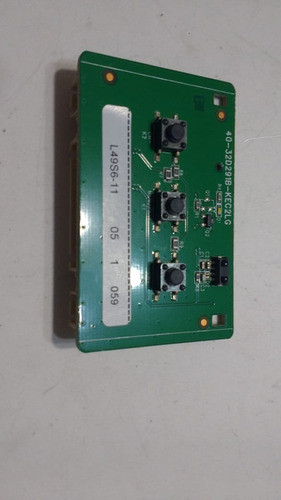 Botonera Sensor Encendido Power Tcl L49s6 Con Garantía!!! 0