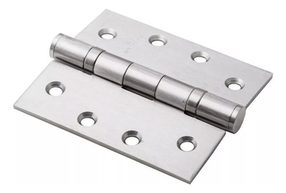 Bisagra Municion Acero Inoxidable 75x75 Mm Reforzada X Par 0