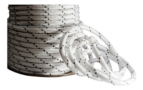 Soga Polipropileno Blanca Y Negra Trenzada 2 Mm X 400 Metros 1