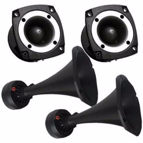 Kit 2 Driver C/ Corneta Longa + 2 Tweeter Tsr Orion 480wrms 0