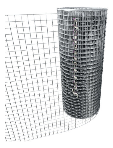 Malla Soldada Galv Cerco Alambre 25x25mm 75cm X 20mts 0