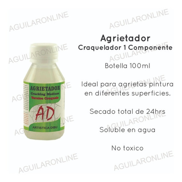Agrietador Craquelador Cracking Medium Para Pintura Acrilica 1