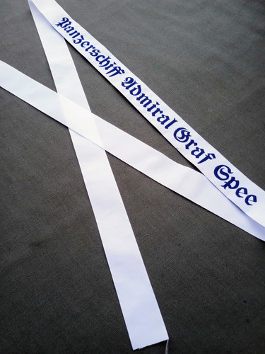 Cinta Admiral Graf Spee Bordada Reproducción 1