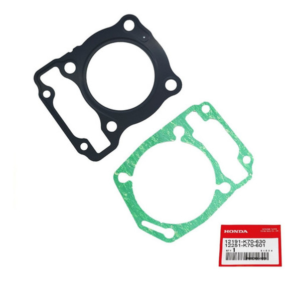 Junta Base Y Tapa Cilindro Honda Cb190 Original J1 0