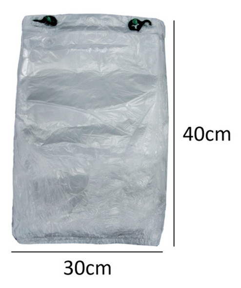 Saco Plástico Blocado 30x40cm Com 1.000 Unidades 1