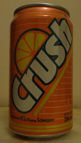 Lata Crush Deja Tu Marca 354ml Argentina Vacía 1