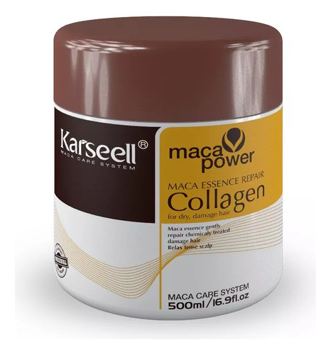 Kerseell Kit Máscara Capilar 550ml + Aceite Maca Power 50ml 0