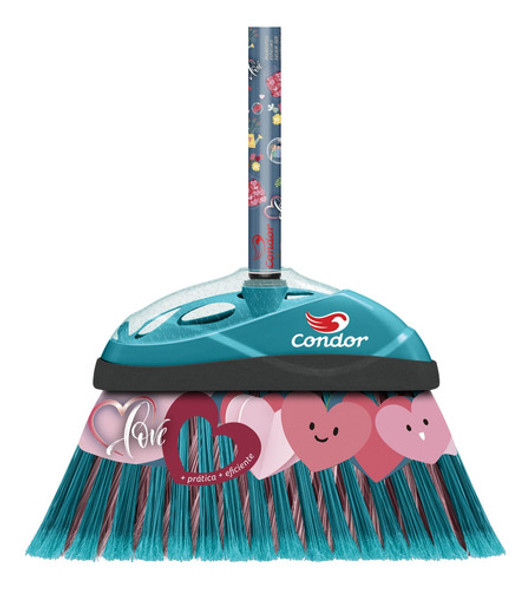 Escoba Esmeralda V-35 Con Cabo Linea Love Condor 0