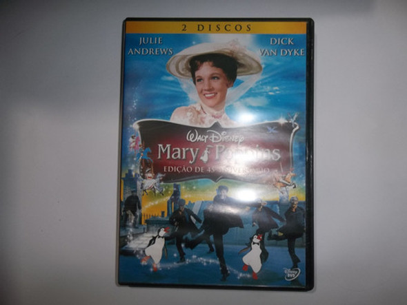 Dvd Duplo Mary Poppins Edição De Aniversário Disney 0