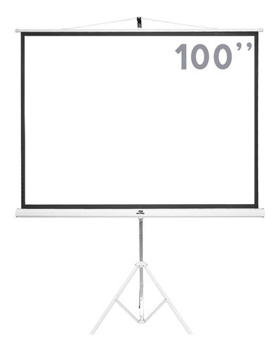 Tela De Projeção Tripé 4:3 Full Screen 203x152 Cm 100 Pol 1