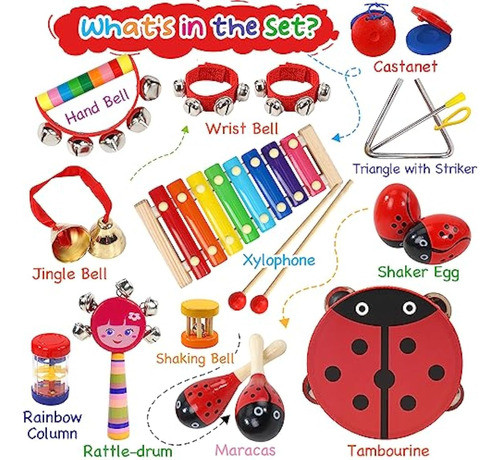 Raimy Juego De Instrumentos Musicales Para Niños, 1