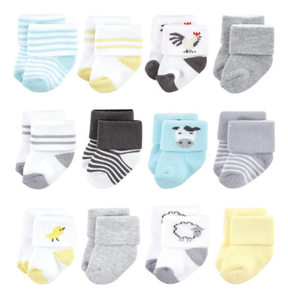 Hudson Baby Baby Para Ninas Recien Nacidas Ricas En Algodon 0