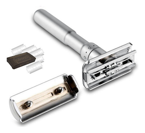 Navalha De Barbear Ajustável Manual De Liga De Zinco 0