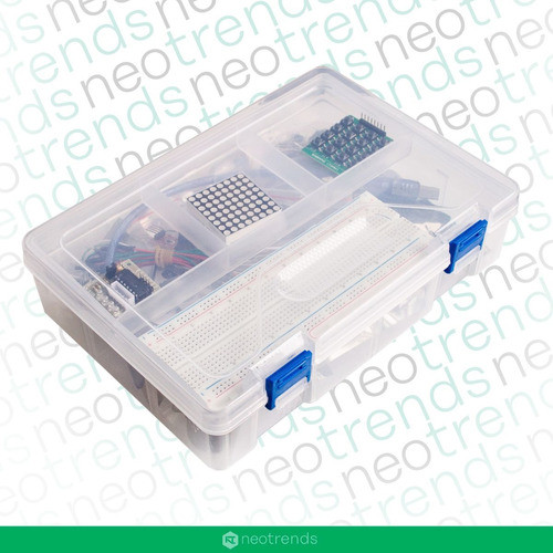 Kit De Robotica Compatible Arduino Uno Completo Con Estuche 1