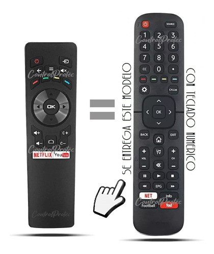 Control Remoto Smart Para Noblex Dj32x Dj43 Dj50x5000 5100 6 0