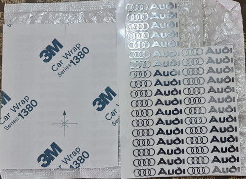 Adesivo Audi A3 A4 A6 A7 A8 Q3 Q5 Q7 Q8 Tt Rs6 Rs7 Rs4 Rs5 1