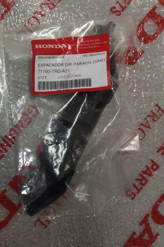 Espacador Para-choque Dianteiro Civic 2012 2013 2014 0