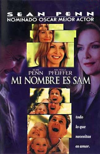 Banner De Cine. Mi Nombre Es Sam. Gigantografia 1,22 X 1,85m 0