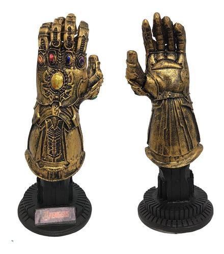 Manopla Luva Thanos Vingadores Joias Do Infinito Resina 22cm 0