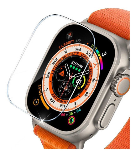 Película Protetora Tela Vidro Temperado Para Applewatch 49mm 0