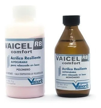 Acrilico Rebasado En Boca Vaicel Rb Comfort No Irritante 1