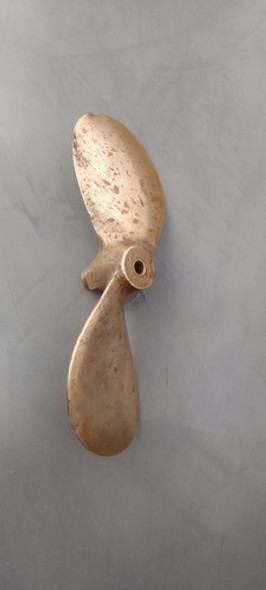 Hélice De Bronce Antiguas Para Barco O Lancha . Dos Unidades 1 Hélice De Bronce Antiguas Para Barco O Lancha . Dos Unidades 1