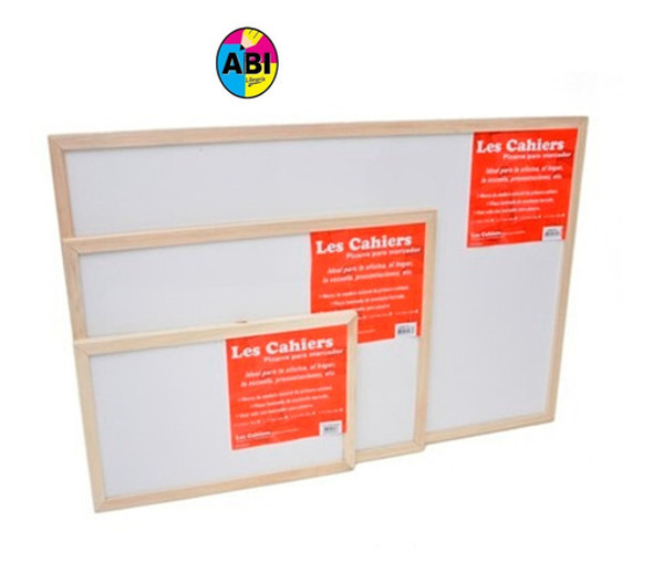 Pizarra Blanca Marco Madera 90x60 Premium.les Cahiers 1 Pizarra Blanca Marco Madera 90x60 Premium.les Cahiers 1