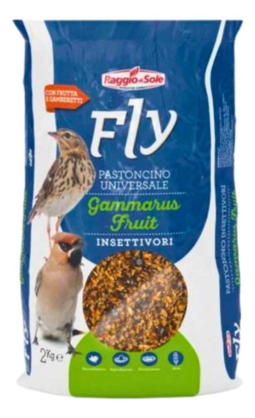 Fly Gammarus Fruit Farinhada Com Frutas 2 Kg  Raggio Di Sole 1