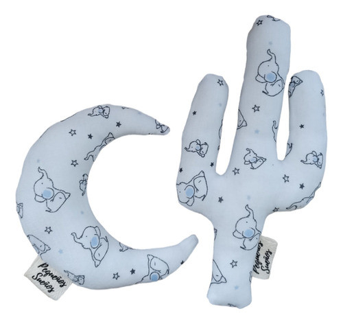 Set Sonajeros / Apego Cactus Y Luna 0