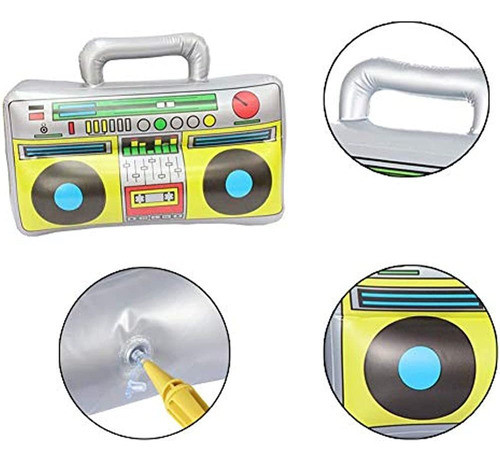Restauración De Formas Antiguas Boombox Inflable Teléfonos M 1