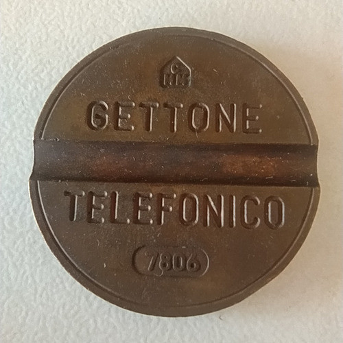 Antigua Ficha/token Gettone Telefónico #3 0