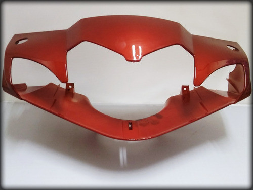 Carcasa Optica-cubre Faro Motomel Blitz 110 New 125 Rojo Osc 0