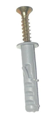 Taco  Y Tornillo 6mm 50 Unidades 0