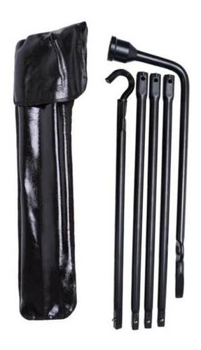 Llanta De Repuesto Lug Llave Herramienta Kit Con Bolsa De Tr 1