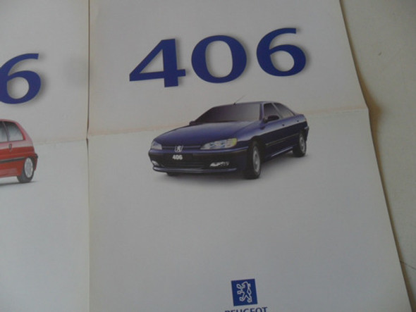 Antiguo Folleto Peugeot 406 605 Lote No Manual Auto Antiguo 1 Antiguo Folleto Peugeot 406 605 Lote No Manual Auto Antiguo 1