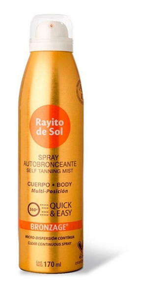 Autobronceante Bronzage® Rayito De Sol X 170ml 0
