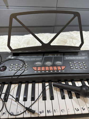 Piano / Órgano  Joy K 11 Con Micrófono Sin Fuente 1