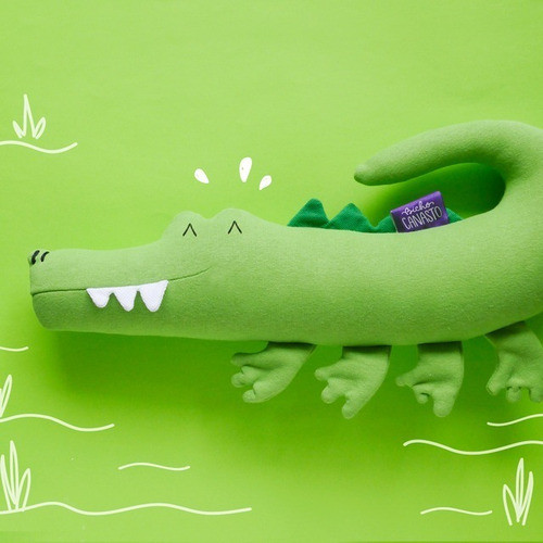 Muñeco Animal Bestias Yacaré Infantil Niños 1