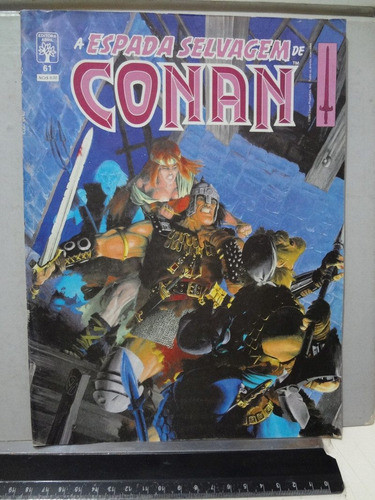 Gibi A Espada Selvagem De Conan Nº 61 1º Edição 1989 0