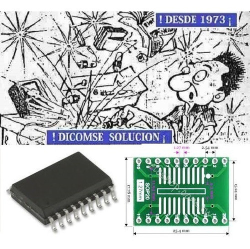 Circuito Integrado Ade7753ars  Ade7753   Soic-20 0