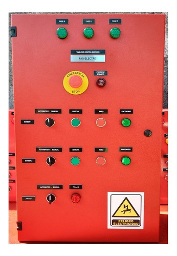 Tableros Arranque Para Bombas Contra Incendio 40 Hp Nfpa20 0