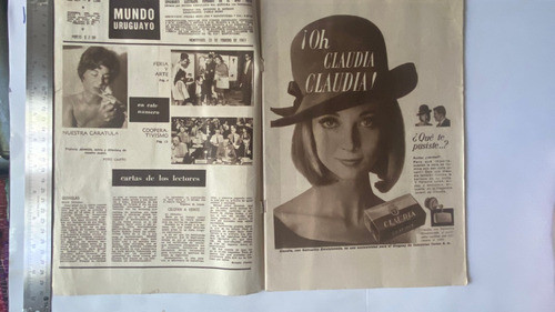 Mundo Uruguayo N° 2286 Arte Y Feria En  Plaza Cagancha  1963 1