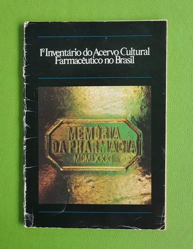 Ano 1981- Livro História Farmácia Antiga;memória Pharmacia 0