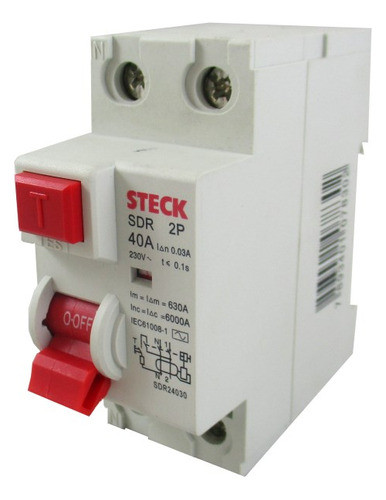 Diferencial Steck 2p 25a 30ma 0